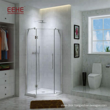 Interior sliding shower door aluminum parts for bathroom